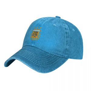 Argentina National Team3 Stars Cap Cowboy Fashion Fashion Golf Trucker Sombreros para hombres Womens 240202