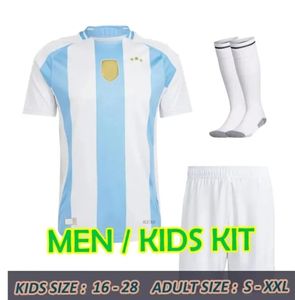 Argentinae voetbaltrui 2024 2025 Nationaal team Home Away Football Shirt 24/25di Maria Lautaro Martinez Kit Mac Allister Dybala