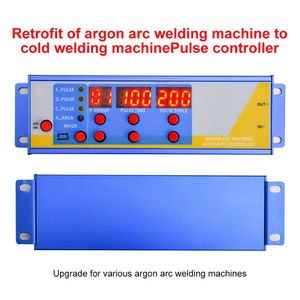 Argon boog lassen koude machine controller platen pulsvlekken laser