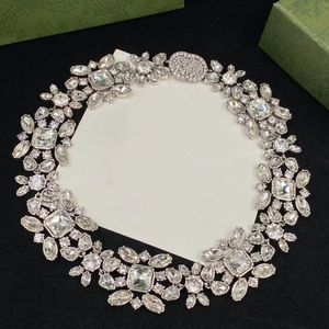 Collar de diseñador aristocrático para mujer, collar de moda con orejas de trigo de oro blanco, joyería para fiesta de boda