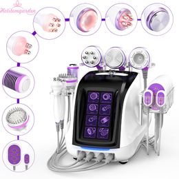 Aristorm 9 in 1 40k ultrasone cavitatiemachine met laser lipol rf multifunctionele huidverzorging schoonheidssalon machine voor gezicht, arm, taille, buik