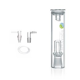 Arizer Extreme Q XQ2 Water Pipe Bong Adapter Kit 14 mm Bubbler Glas met dop mondstuk