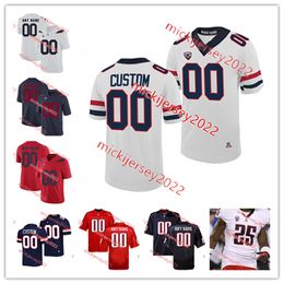 Arizona voetbalshirt op maat gestikte heren jeugd Noah Fifita Jamarye Joiner Grayson Stovall Jalen Harris AJ Jones Gunner Maldonado Arizona Wildcats Jerseys