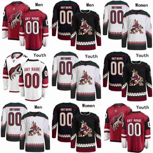 Maillots des Coyotes de hockey de l'Arizona 9 Clayton Keller 8 Nick Schmaltz 72 Travis Boyd 4 Juuso Valimaki 36 Christian Fischer 11 Dylan Guenther 22 Jack Mcbain 38 Liam 6976