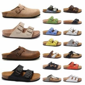 Birkinstocks Arizona Mayari Designer Sandales Hommes Femmes Diapositives Sliders Plate-forme Pantoufles Sandales Boston Soft Mules Sabots Chaussures Extérieur Intérieur Pantoufle Flip Flop