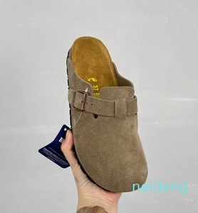 Arizona Slides birks stock Heren Dames Slippers Birko-Flor Nubuck Leer Suede Klompen Mokka Strand Schoenen Outdoor Slider Platform Sandaal