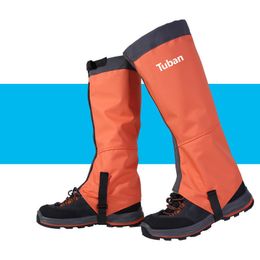 Jambières de bras 1 paire d'hiver couvertures de neige Legging guêtre pour unisexe en plein air étanche voyage escalade camping botte chaussure neige guêtre Protection 230606