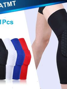 ARM BEEN WARMERS 1PCS Ademende basketbal Schieten Sport Safety knipad Honeycomb Pad Bumper Brace Kneelet Beschermende Knie Pads Rodilleras 231201