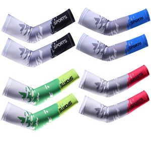 UV Protection Cooling Arm Sleeves - 2PCS Breathable Sports Compression Sleeves for Men & Women, Cycling & Running
