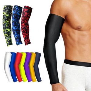 Arm Leg Warmers Breathable Quick Dry UV Protection Running Sleeves Basketball Elbow Pad Fitness Armguards Sports Cycling 230608