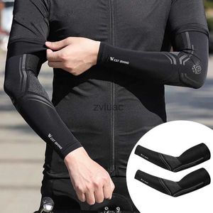 Arm Beenwarmers Beschermende Uitrusting 1 Paar Ijs Zijde Sport Armmouwen Zonbescherming Fietsen Gaming Arm Cover Outdoor Hardlopen Vissen Armbeschermers YQ240106