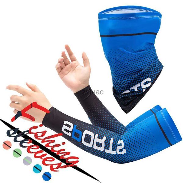 Jambières de bras Équipement de protection Gants longs d'été Protection contre les UV du soleil Housse de protection des mains Housse de bras Manches en soie glacée Bras Cool Sport Cyclisme Manches de pêche YQ240106