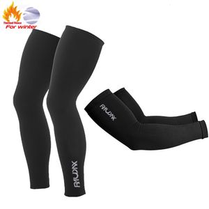 Armbeenwarmers Rudax Hoge elasticiteit en hoge kwaliteit Winter Warm Fleece Fietsarmwarmers Wintersport Fietsmouwen Fietsbeenwarmers 231201