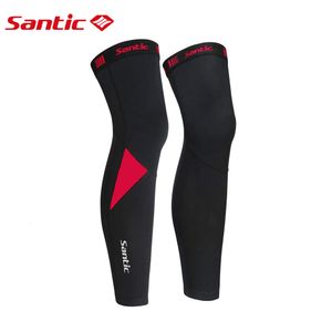 Bras Jambières Santic Cyclisme Jambières Thermique Polaire Coupe-Vent Soft Shell Genou Manches Respirant VTT VTT Protéger Couverture Asiatique Taille 230725