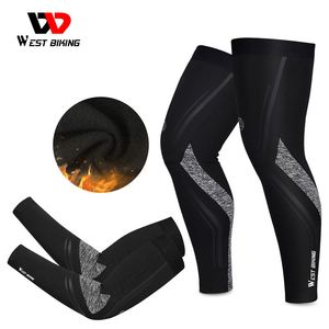 Bras Jambières WEST BIKING Sports Compression Leg Sleeves Hommes Femmes VTT Vélo Vélo Jambières Hommes Femmes Cyclisme Running Basketball Leggings 230725