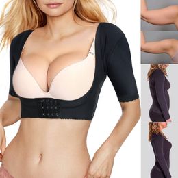 Bras Shaper Bras Manchon De Compression Femmes Perte De Poids Bras Supérieur Minceur Shaper Correcteur De Posture Top Shapewear Post Trimmer Plus Mince 230714