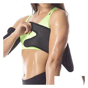 Arm Shaper Er Sport Fitness Running Brassard Serré Sweat Wrap Manches Shapewear 1 Pcs Hete Armvormer Moldeador De Brazo Drop Delivery He Otzmp