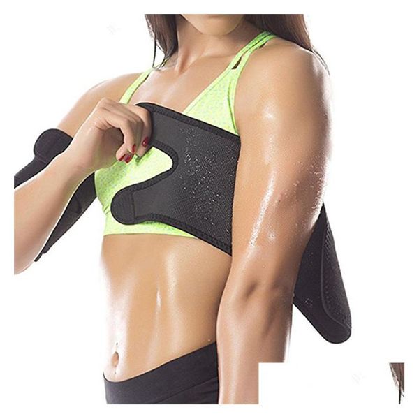 Arm Shaper Er Sport Fitness Running Brazalete Tight Sweat Wrap Manga Shapewear 1 PCS Hete Armvormer Moldeador De Brazo Drop Delivery He Oty4L