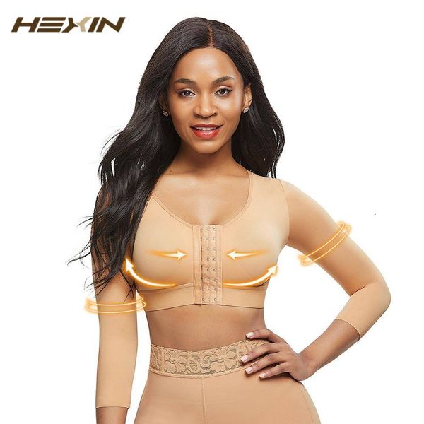 Bras Shaper HEXIN Femmes Bras Shaper Dos Épaule Correcteur Bosse Posture Correcteur Bras Contrôle Shapewear Bras Graisse Minceur Underwea 230407