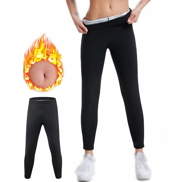 Shaper de brazo Pantalones moldeadores de cuerpo de gran tamaño Efecto sauna Deportes Fitness Sudor dulce Quema de grasa Control del vientre Pierna que adelgaza Leggings rápidos 230921