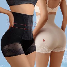 Arm Shaper Taille Trainer Body Vrouwen Tummy Controle Ondergoed Platte buik Vormgeven Slipje Ademend Ijs Zijde Onderbroek Slips 231010