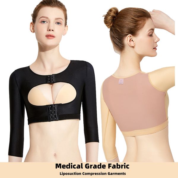 Bras Shaper Femmes Shapewear Tops Lipction Compression Vêtements Dos Sein Post Chirurgie Perte de poids Corps Étape 1 et 2 230921