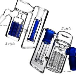 Bras arbre Perc 14mm verre cendrier accessoires pour fumer 18mm lunettes cendrier pour narguilé Dab plate-forme