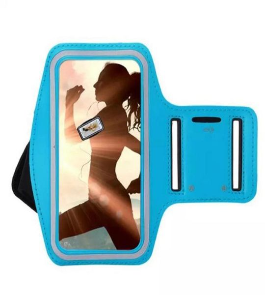 Bolsa de teléfono móvil de Sports Sports de armband para correr al aire libre para teléfonos inteligentes Night Running Arm Band9926723