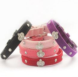 ARMI STAGE RHINATONE COURNIE COURNE DÉCORATION DE PET DOG CAT COLLAR COLLAIRS PRINCESS POUR LES CHIENS 6041024 PUPPY LESHES FOURNIS G4855500922