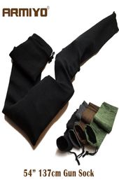 Armiyo 54quot trépaser chaussette de pistolet en polyester en silicone à carabine à poussière Protecteur Airsoft Holster Sleeve de stockage Fabric de tissu 5655390