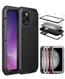 Armor 360 Volledige bescherming voor Coque iPhone 11 Pro 12 Mini Max Case Shockproof metaal Aluminium Doom zware funda Case Cover 2227948