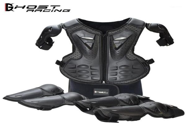 Corps d'armure ensemble complet d'équipement de moto tout-terrain sur les vêtements d'armure antifall