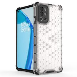 Armor bumper schokbestendige gevallen voor OnePlus 9 Pro 9R hybride druppel beschermende transparante harde pc acryl achteromslag Coque Fundas