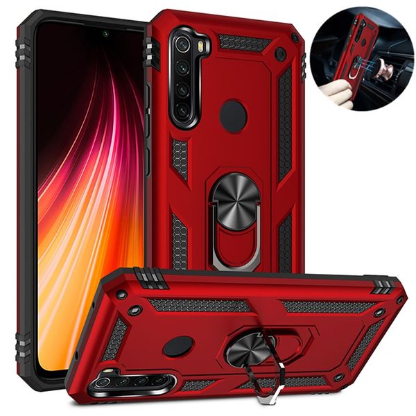 Funda de teléfono Armor de doble capa a prueba de golpes para iPhone 14, 13, 12, 11 Pro Max, XR, XS, Max, X, 7, 8 Plus, funda con soporte de anillo antigolpes