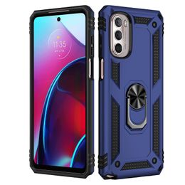 Fundas de teléfono Armor para Samsung A54 A34 A04 A04s A14 A23 A33 A53 A73 A13 5G 4G Soporte de anillo Kickstand Funda trasera de PC a prueba de golpes