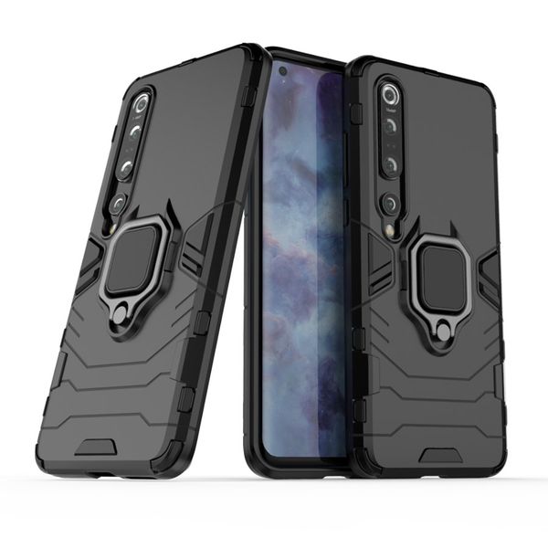 Armadura a prueba de golpes funda protectora de soporte de anillo de Metal giratorio para Xiaomi Mi 10 Pro 6X MI 8 9 SE Lite cc9 A3 lite Note 10 CC9 Pro