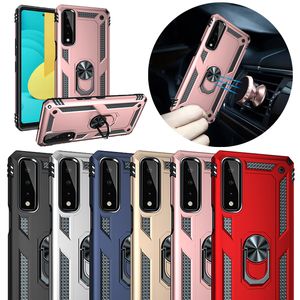 Armure Antichoc Cas de téléphone portable pour LG Stylo 5 6 7 Aristo 2 3 4 6 Plus K53 K61 K92 Béquille magnétique de qualité militaire Designer Phone Case Shell