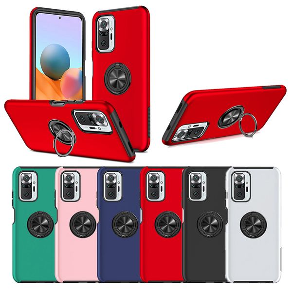 Armor Fundas para teléfono a prueba de golpes para Xiaomi 10T 11 12 12S 12X Pro Max Redmi A1 Plus Note 10 11 12 Hybrid PC TPU multifunción Kickstand Funda para teléfono móvil