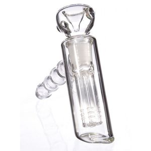 Armas Árbol Forma de martillo Bubbler Perc Gafas Tubos Tubos de vidrio grueso Tubos de hierbas con quemador de aceite de 18 mm