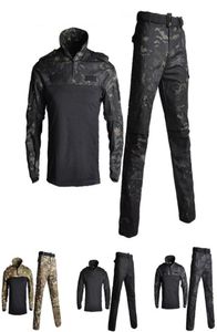 Uniforme militaire de l'armée, combinaison de Combat respirante de Camouflage BDU, ensemble de vêtements de jeu de guerre Airsoft, chemises à séchage rapide et pantalons tactiques5862128