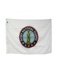 Army National Guard Flag 3x5ft Printing Polyester Club Team Sports Indoor met 2 messing Grommets7527916