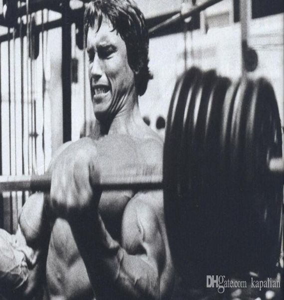 Arnold Schwarzenegger Affiche du poids de poids Bodybuilding Workout Sport Art Affiches Imprimé popaper 16 24 36 47 pouces9860300