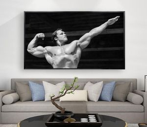 Arnold SchwarzeneggerBodybuilding Motiverende Citaat Canvas Poster Gymzaal Fitness Sport Foto5934993