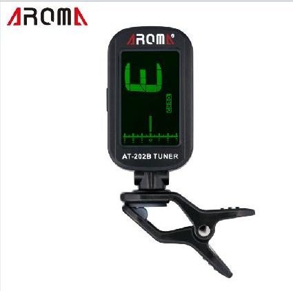 Aroma AT-202B Musical instruments LCD Digital chromatic guitar bass ukulele Guitar Tuner Guitar Parts Musical instrument accessories