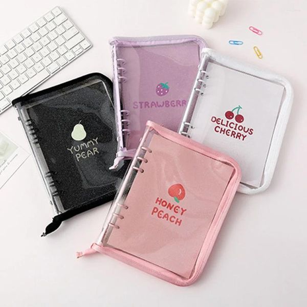 Arrivée 2024 Mignon A5 / A6 Mon journal Agenda Notebook Diy Pocard Binder Organizer Book Book School scolaire Papeterie