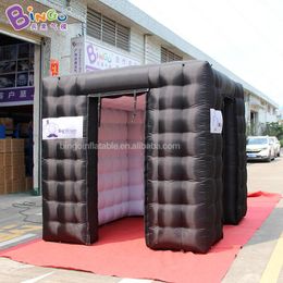 Aankomst 4x2 4x2 4MH advertentie opblaasbare foto -cabine inflatie fotografische kiosk square tent voor feestevenement decoratie speelgoed sporten