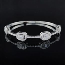 Arrivée Bracelet Rectangle Bracelet pour femmes bijoux d'anniversaire Bijoux en gros S7292 240423