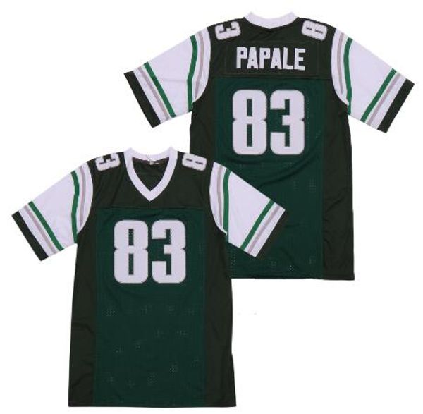 Vince Papale #83 – maillot de Football pour hommes, film Invincible, nouveau, vert, Ed