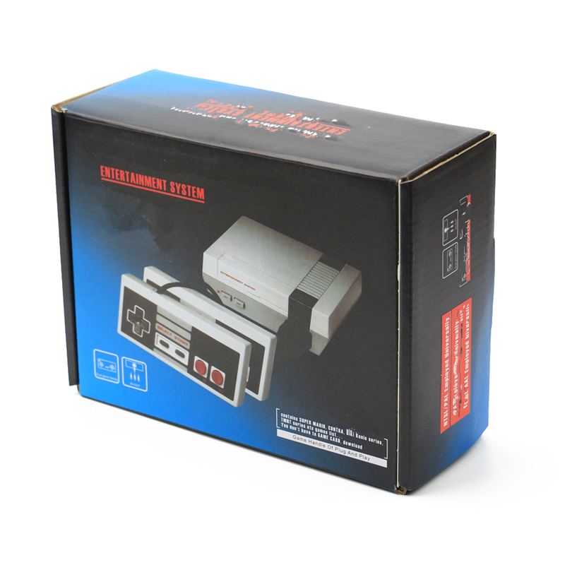 Arrivée Mini TV peut stocker 620 consoles de jeux vidéo portables pour consoles de jeux NES avec boîtes de vente au détail DHL gratuit