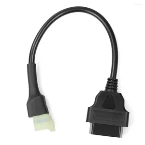 Arrivée Câble de moto OBD pour HO-NDA 4 broches / 6 broches Diagnostic 4pin 6pin à OBD2 16 Connecteurs d'adaptateur